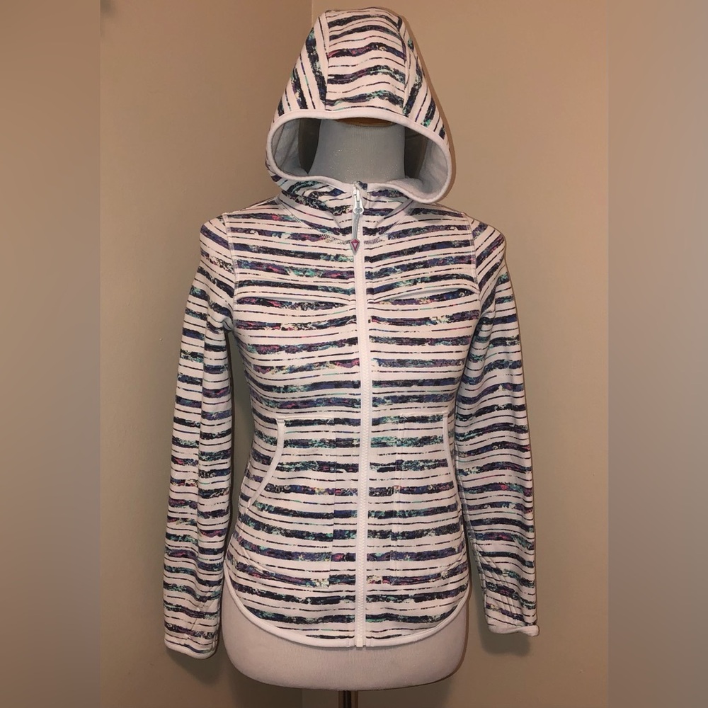 Lululemon Ivivva Full Zip Hoodie,Size10,P2P-16”-16.25”GUC